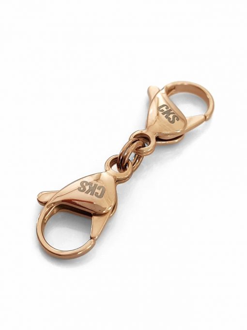 small double hook rose gold