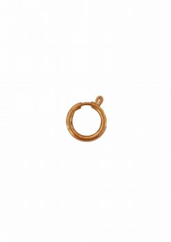 Rose gold circle hook jewelry 16mm