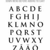 cool rfid tag fob key letter design