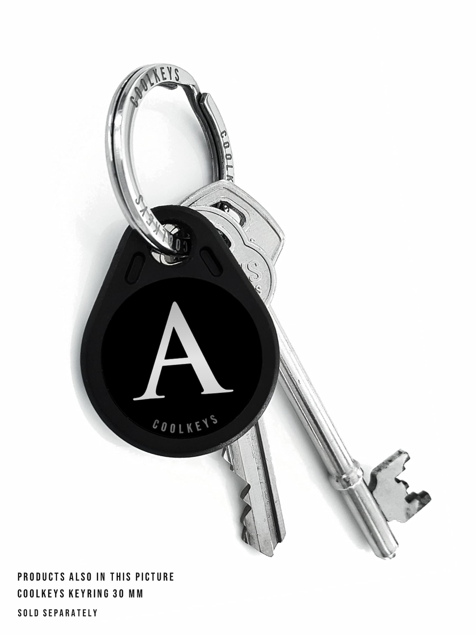 cool rfid tag fob key letter design
