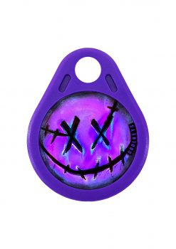 cool rfid tags purple