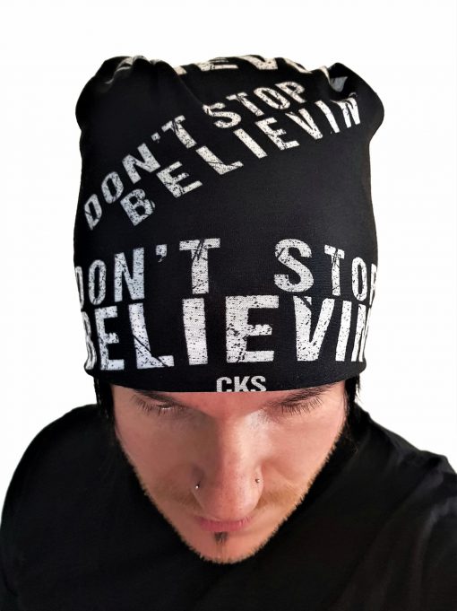 don't stop believin' cap hat