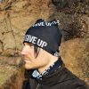 multiscarf never give up cap hat