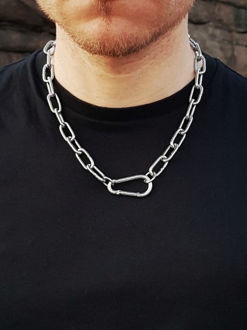 carabiner necklace jewelry