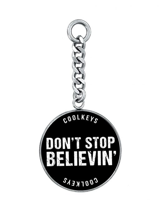 dont stop believin keychain