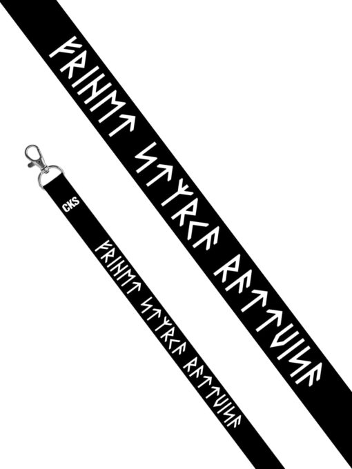 lanyard viking runes nyckalband
