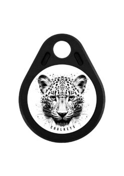 cool rfid tag leopard