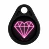 cool rfid tags key diamond heart