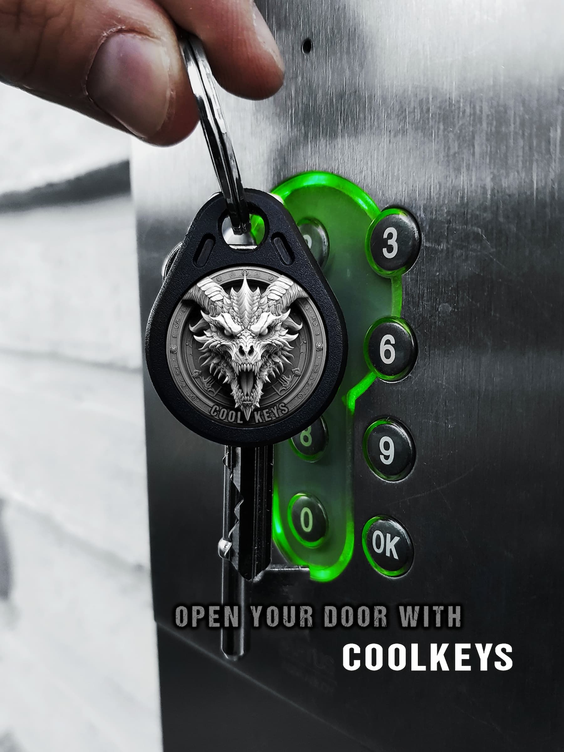 cool rfid tags dragon