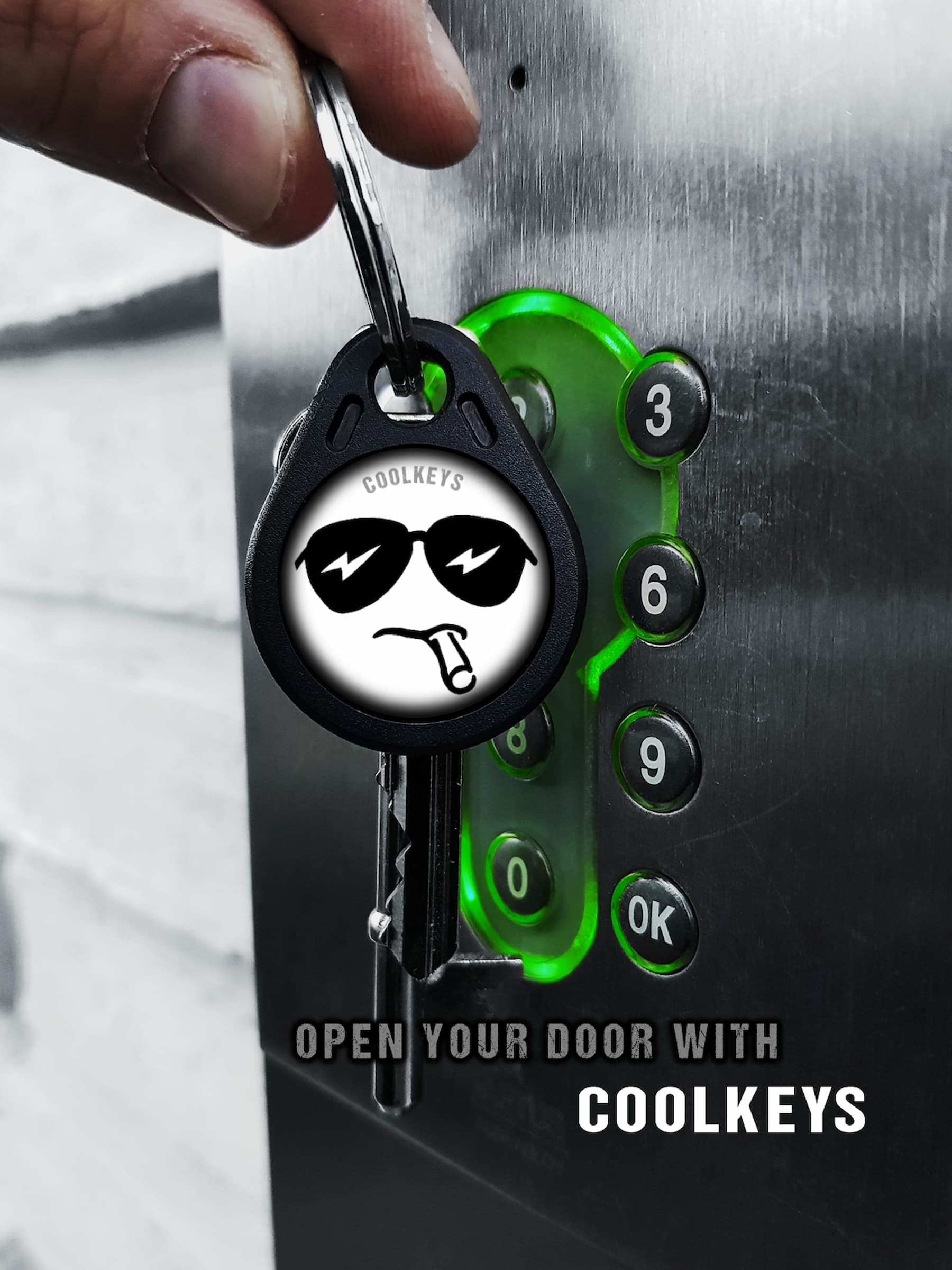 cool rfid tags smiley