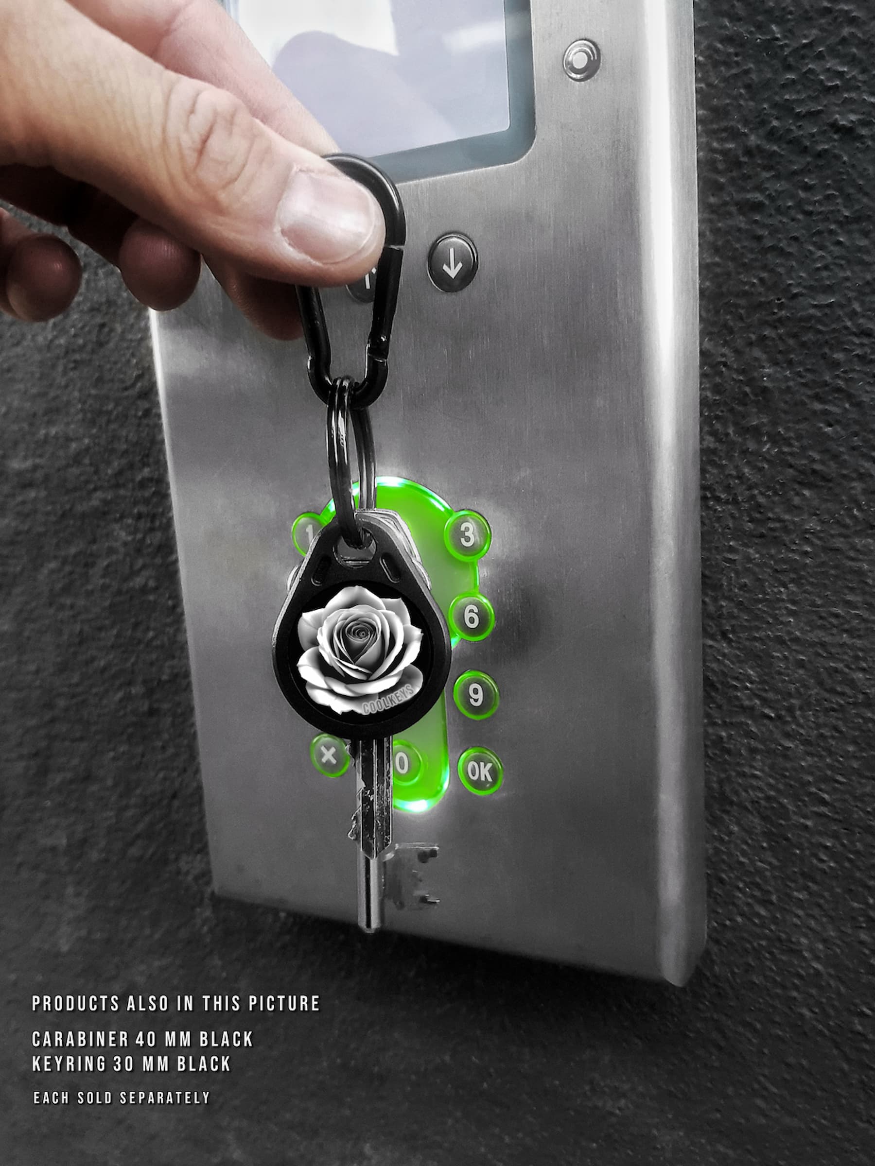 cool rfid tags rose flower