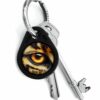 cool rfid tags key leopard