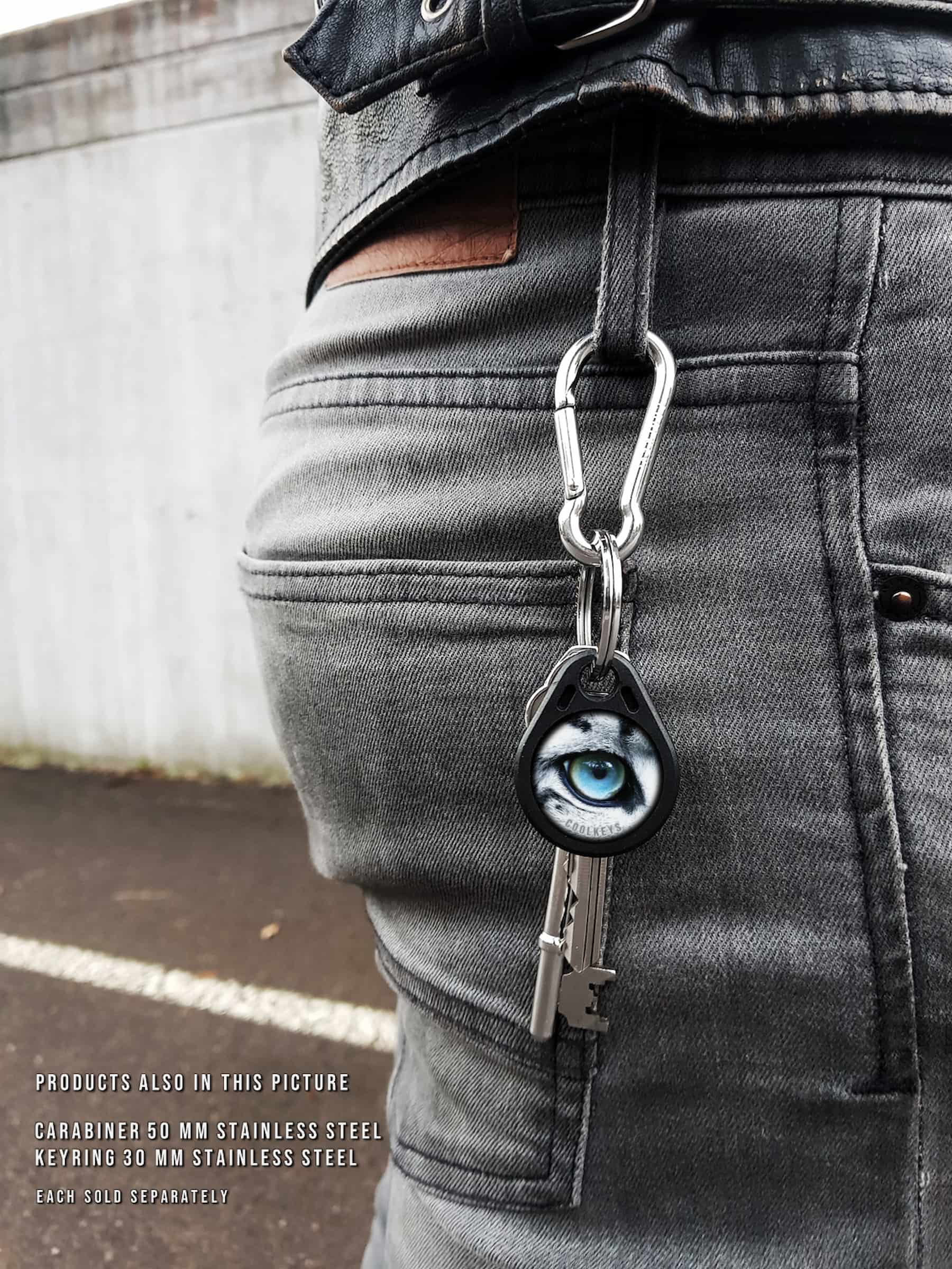 cool rfid tags key leopard