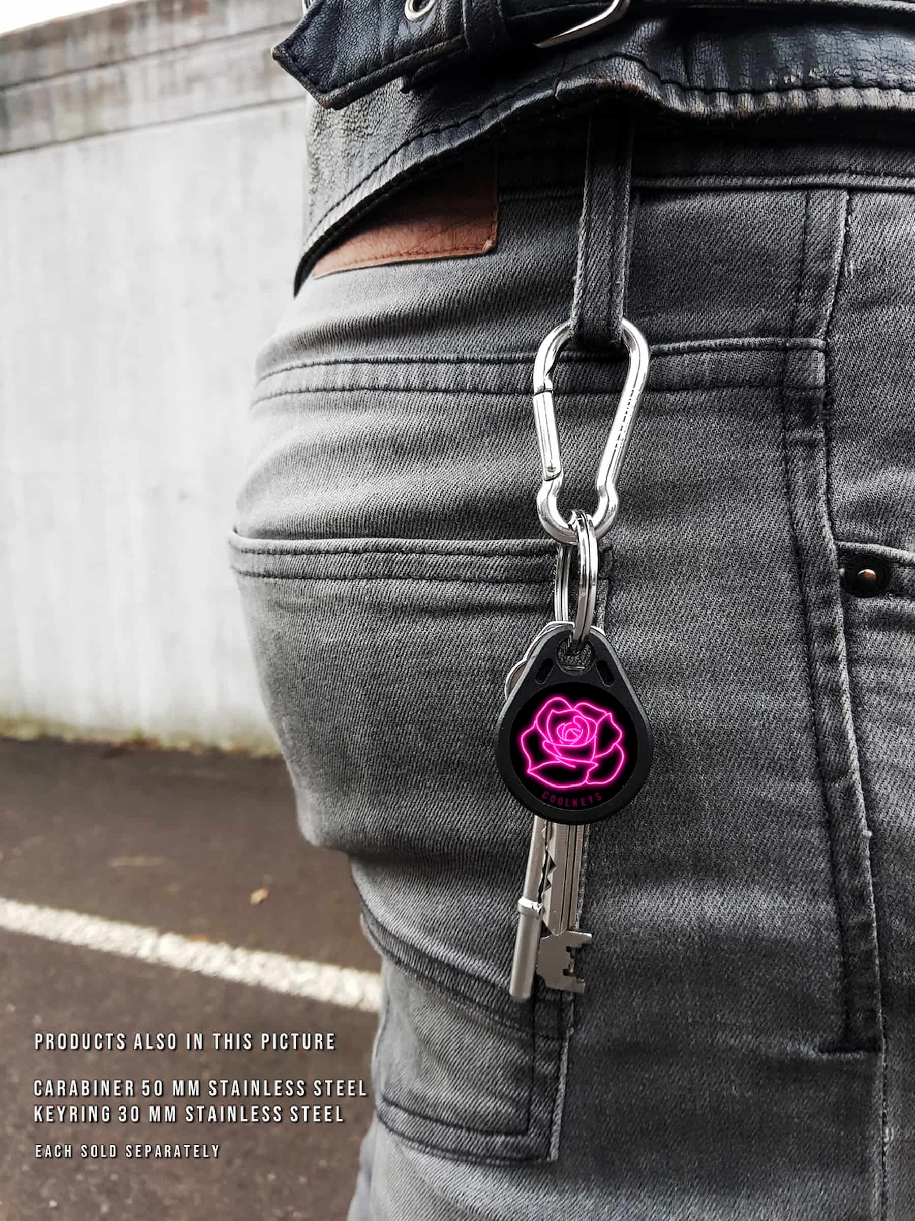 cool rfid tags key rose