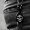 cool rfid tag fob key skull design