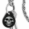 cool rfid tag fob key skull design