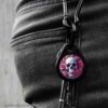 cool rfid tags skull roses