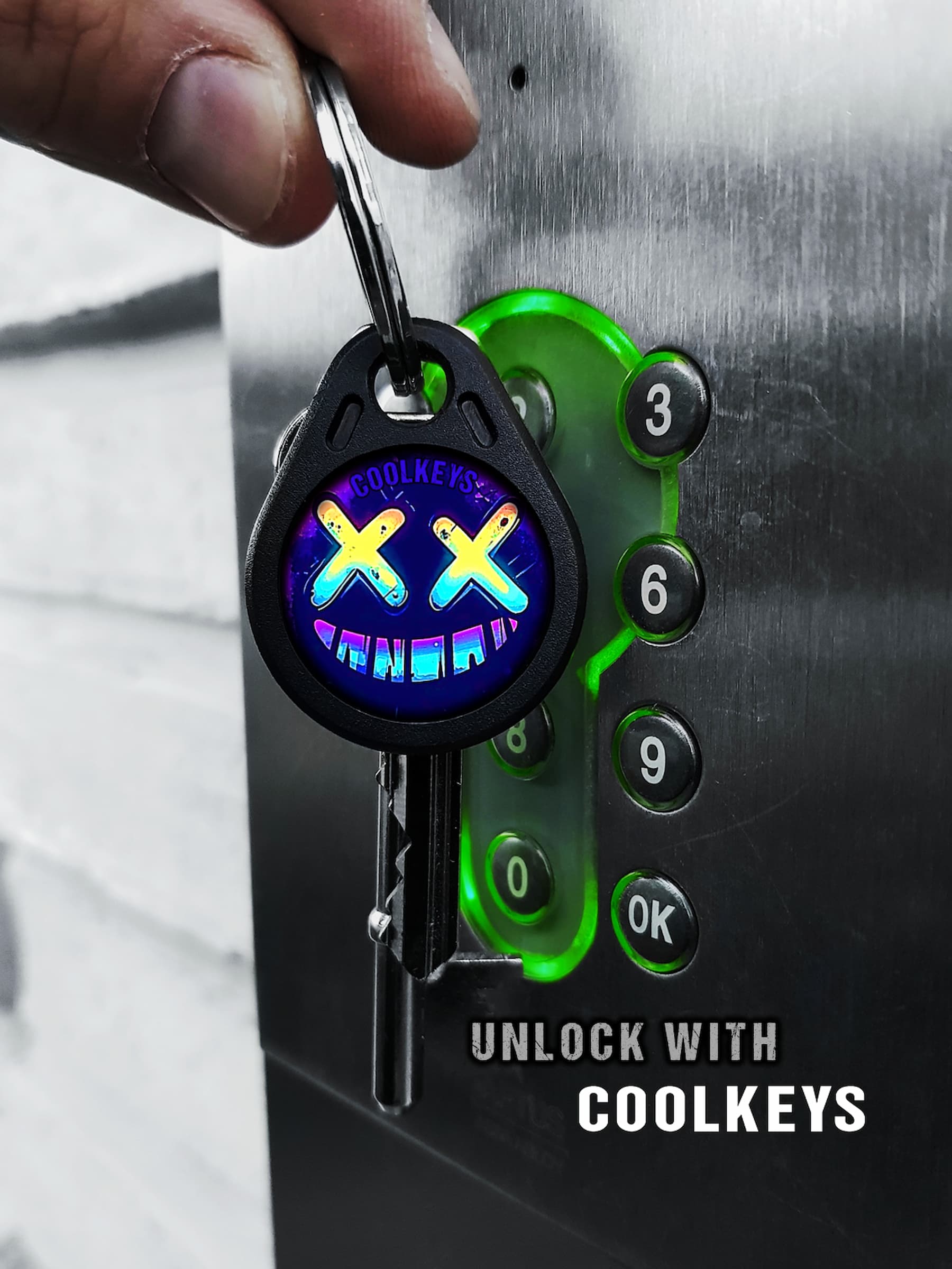 cool rfid tags smiley