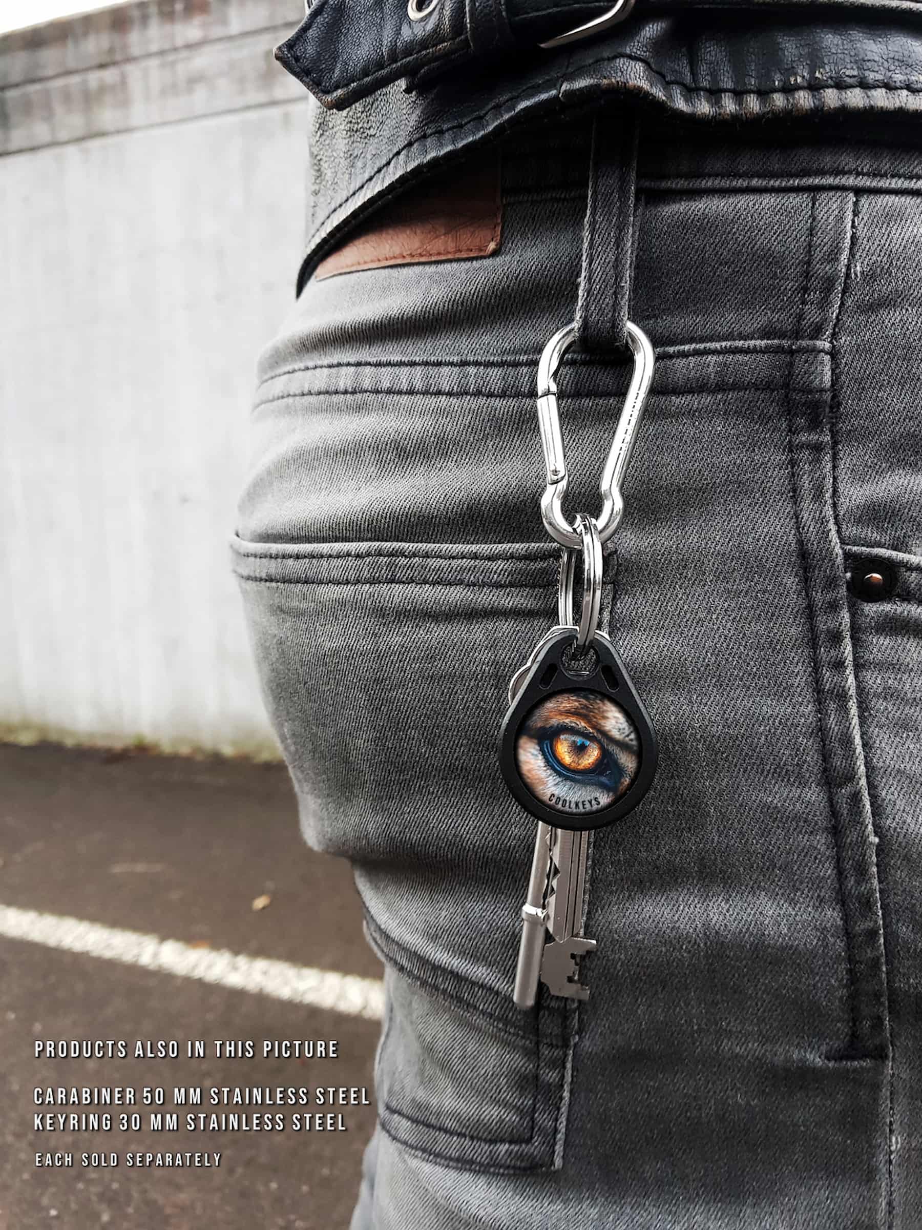 cool rfid tags key wolf