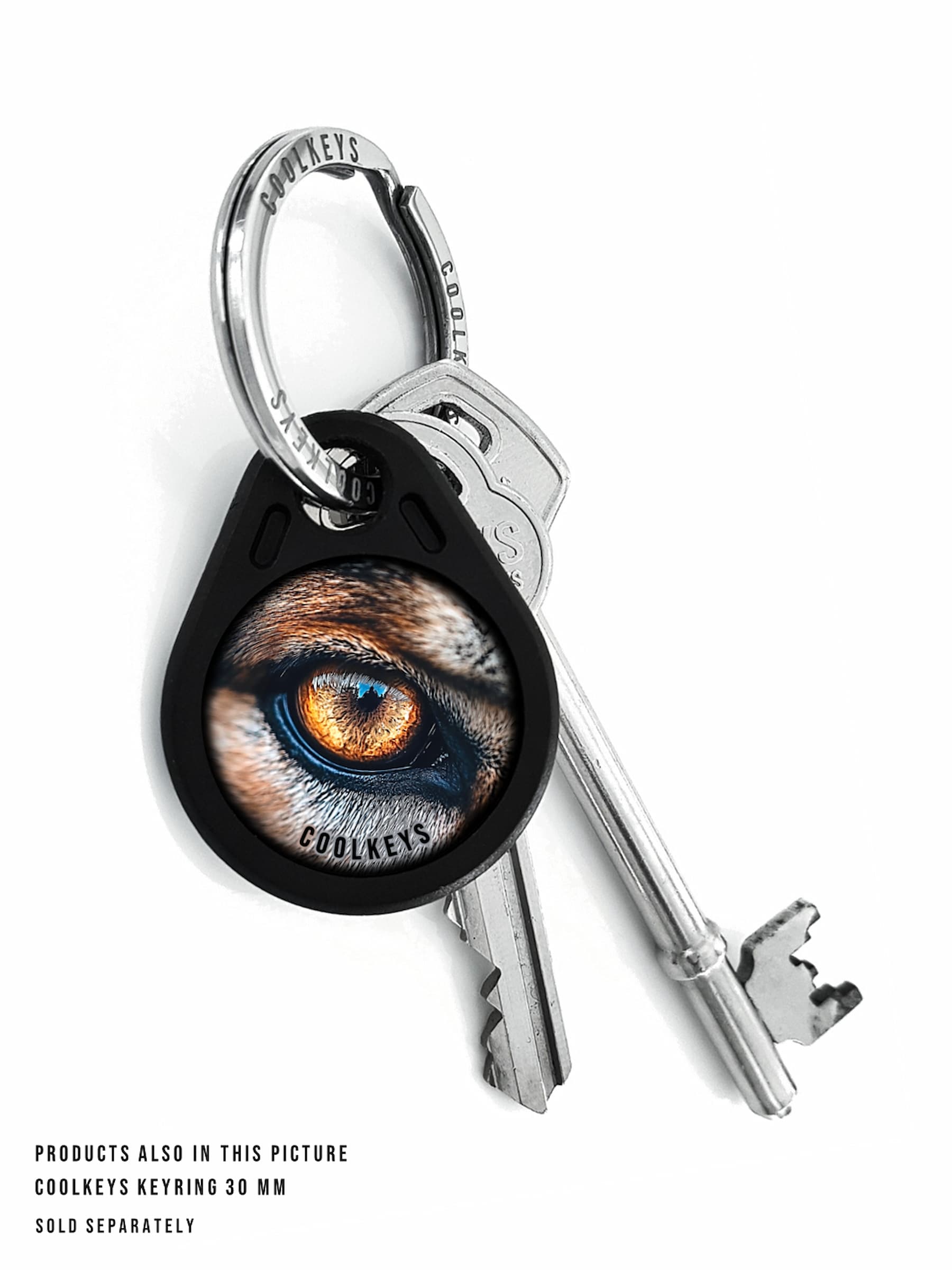 cool rfid tags key wolf