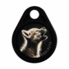 cool rfid tags key wolf puppy cub