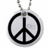 reflex snygg design peace sign reflector