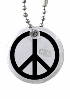reflex snygg design peace sign reflector