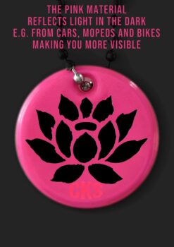 reflex snygg design lotus rosa reflector