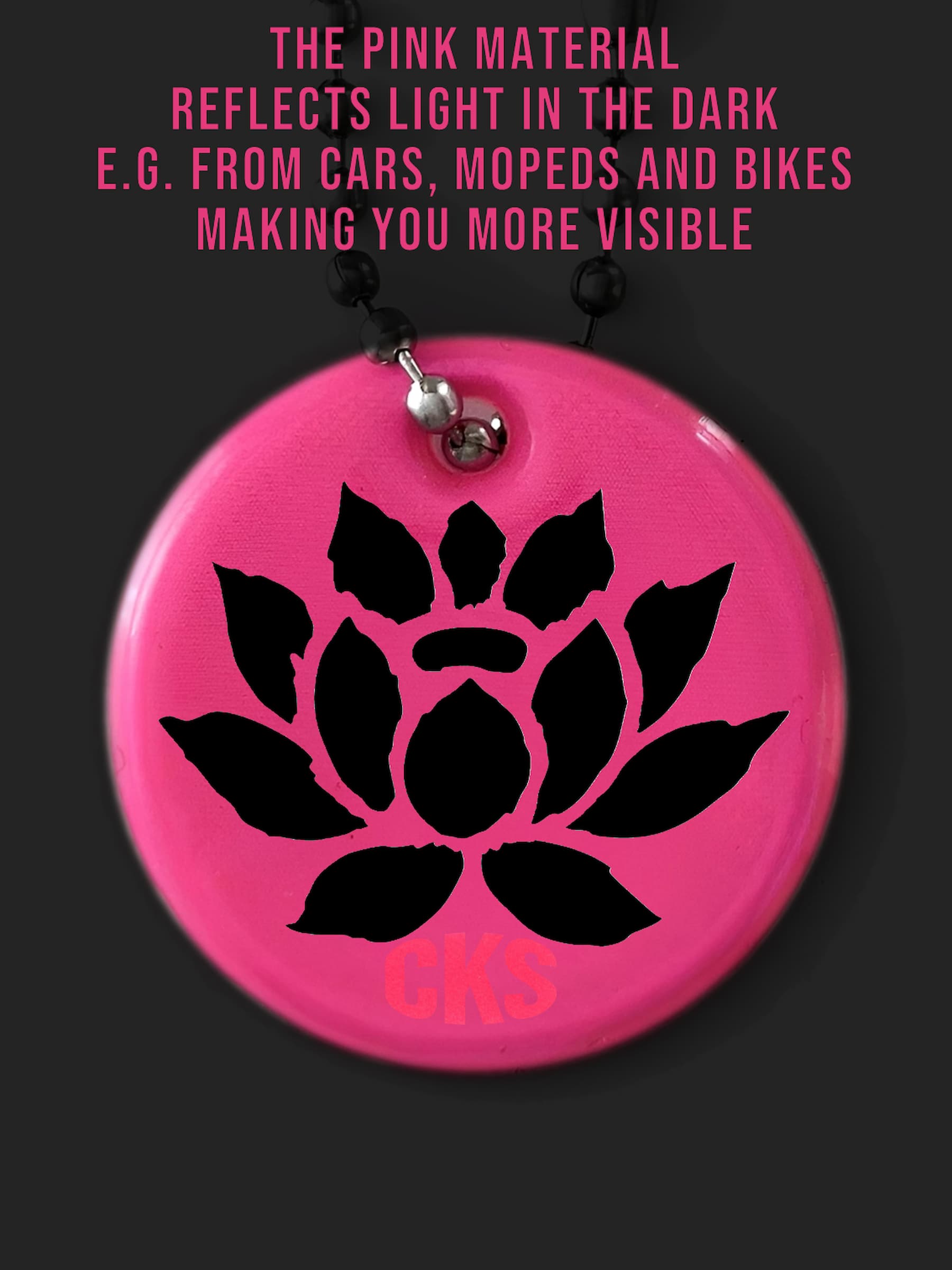 reflex snygg design lotus rosa reflector