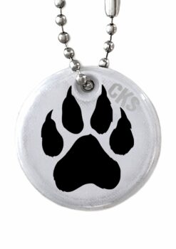 reflex snygg design tass paw reflector