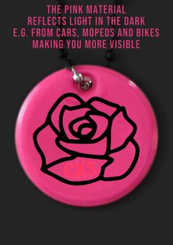 reflex snygg design ros rose reflector