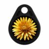 cool rfid tags fobs key flower dandelion gold