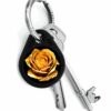 cool rfid tags fobs key flower rose gold