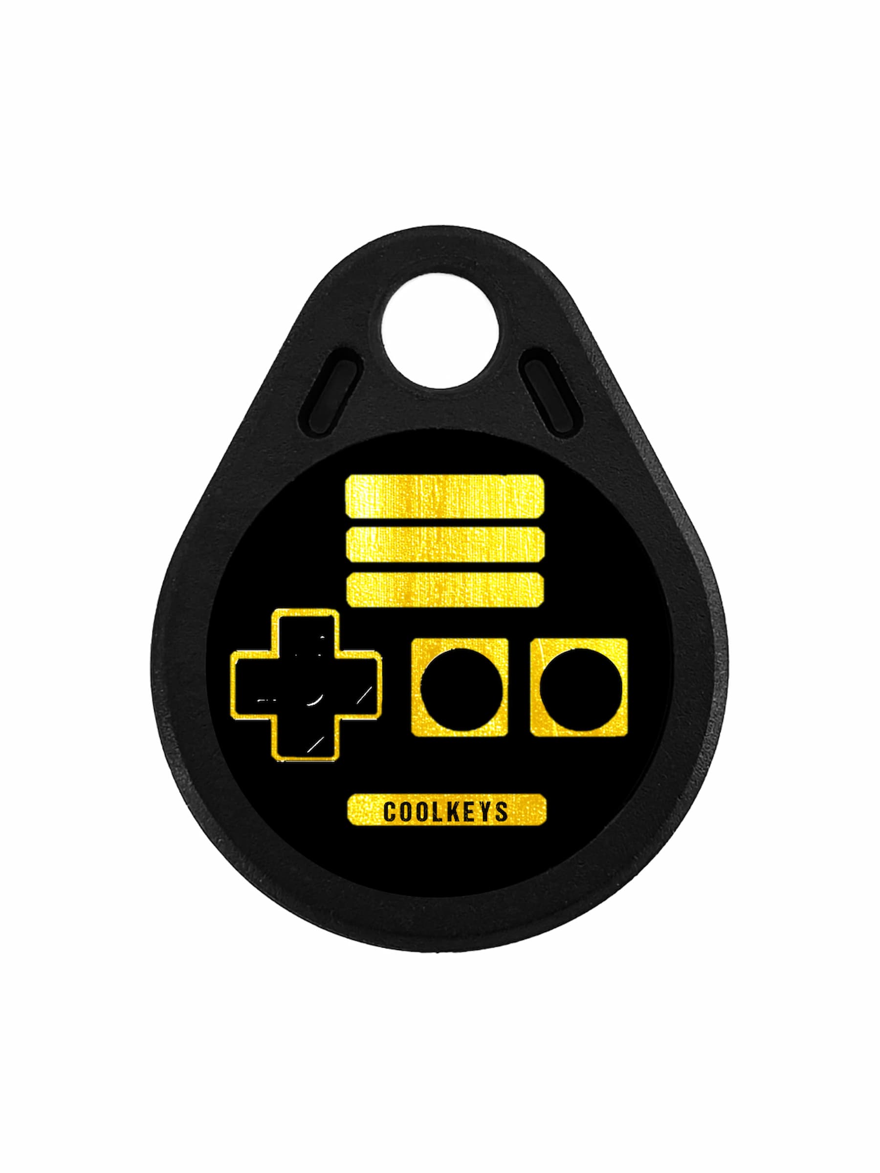 cool rfid tags fobs key nes controller gold