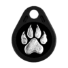 cool deisgn rfid tag key fob paw silver