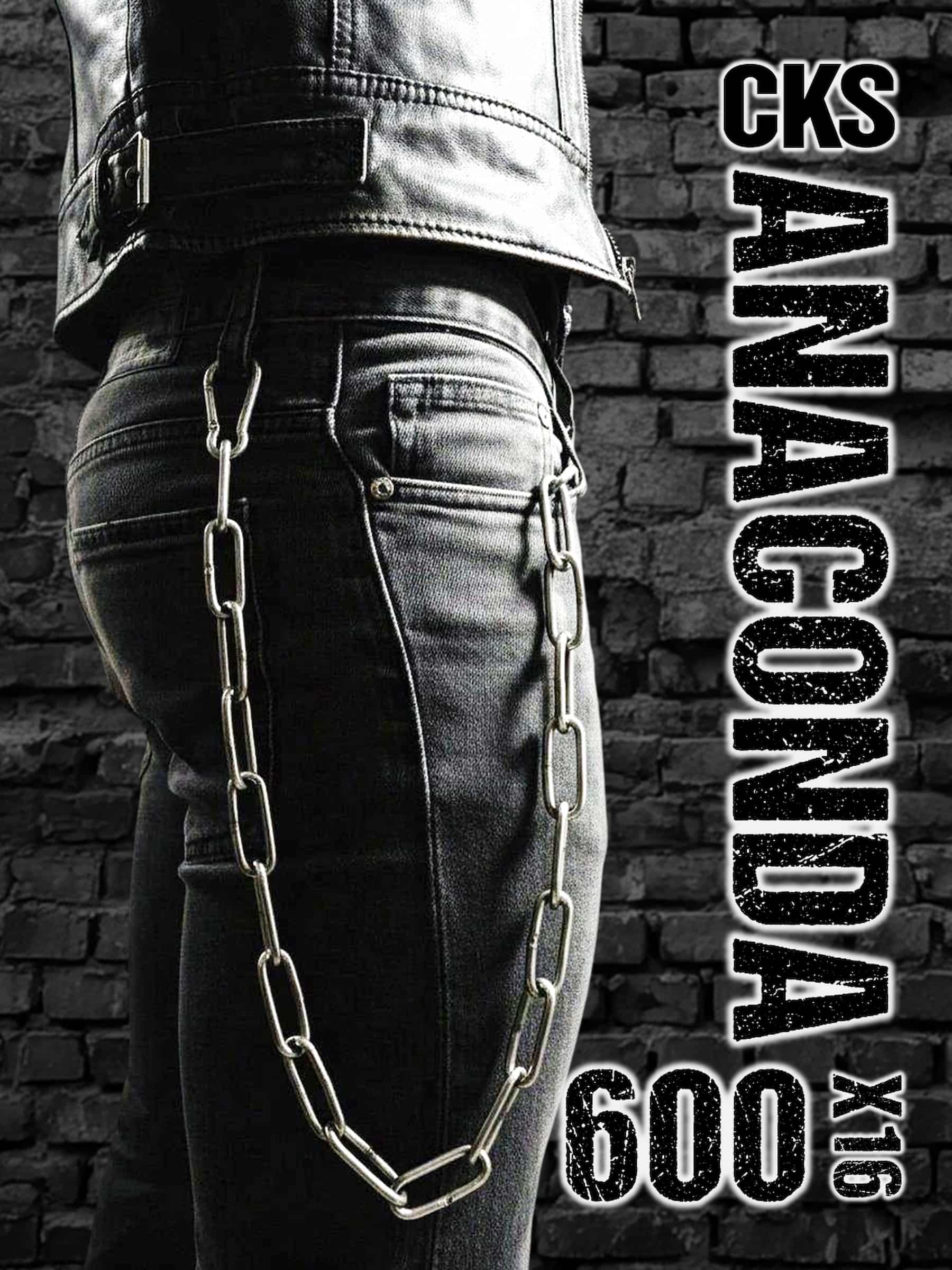 ANACONDA KEY & WALLET CHAIN 600x16mm SWITCH