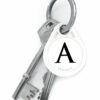 cool rfid tag fob key letter design