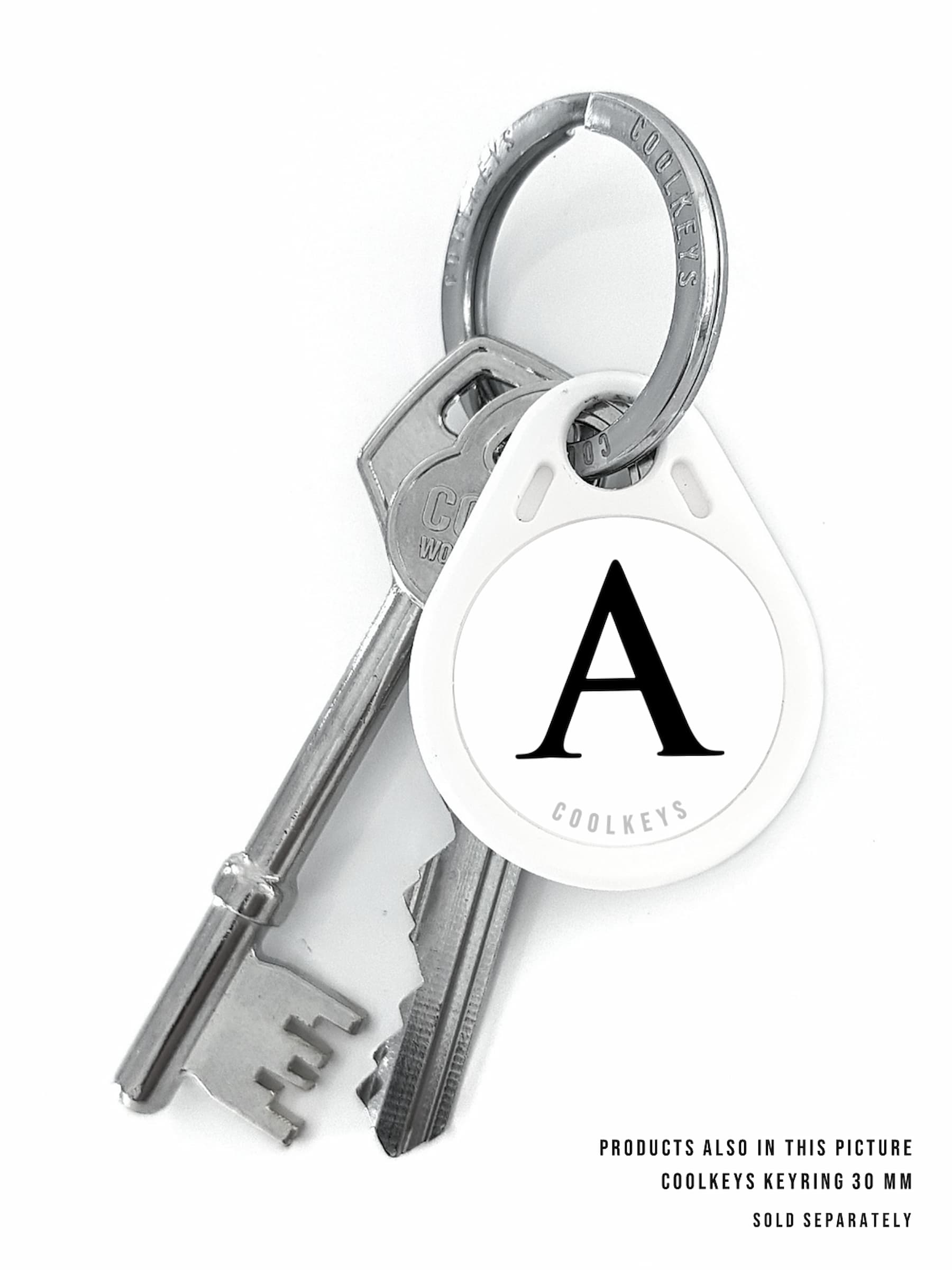cool rfid tag fob key letter design
