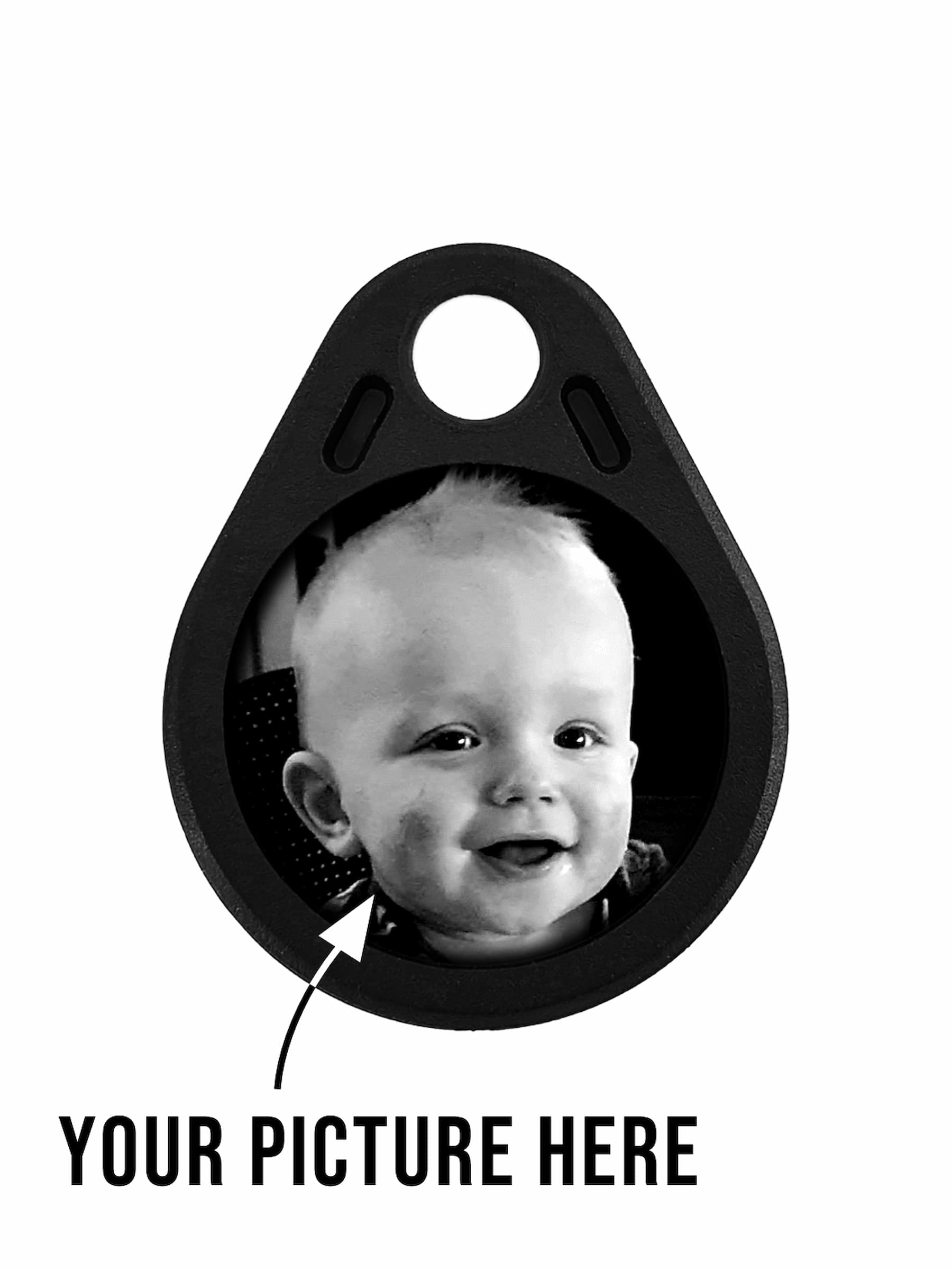 custom own image picture rfid key tags fob fobs