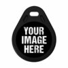 custom own image picture rfid key tags fob fobs