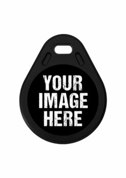custom own image picture rfid key tags fob fobs