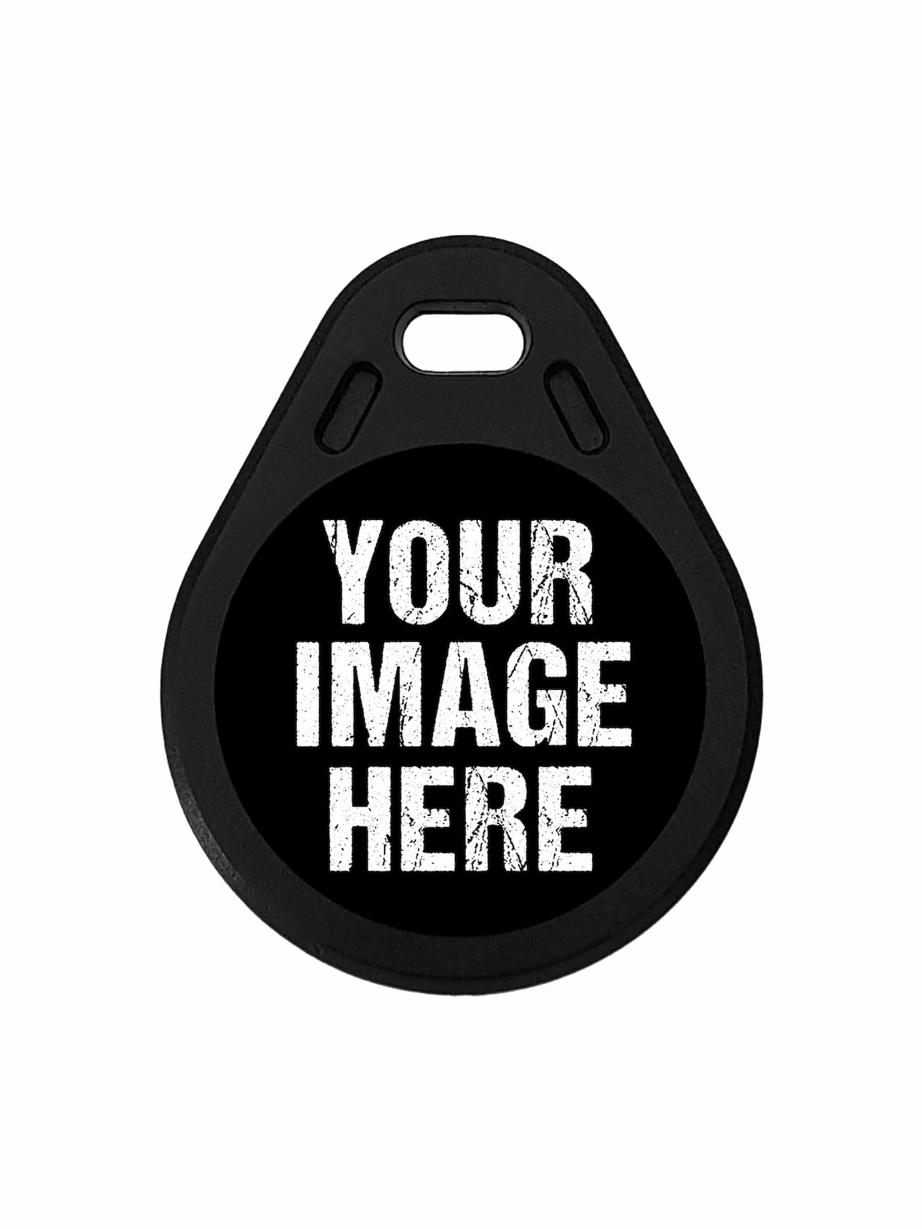 custom own image picture rfid key tags fob fobs