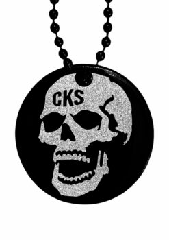 reflex cool design skull döskalle reflector